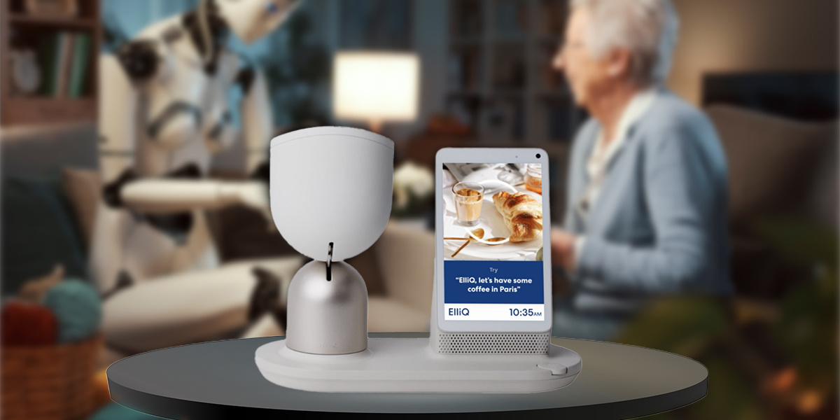 ElliQ 3.0, by Intuition Robotics, powered by MediaTek AI